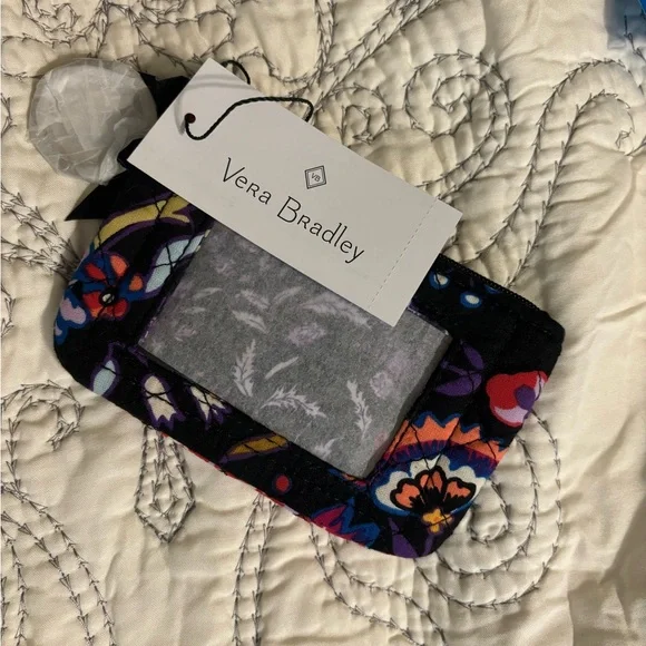 Vera Bradley ID with key ring NWT, - Picture 5 of 5